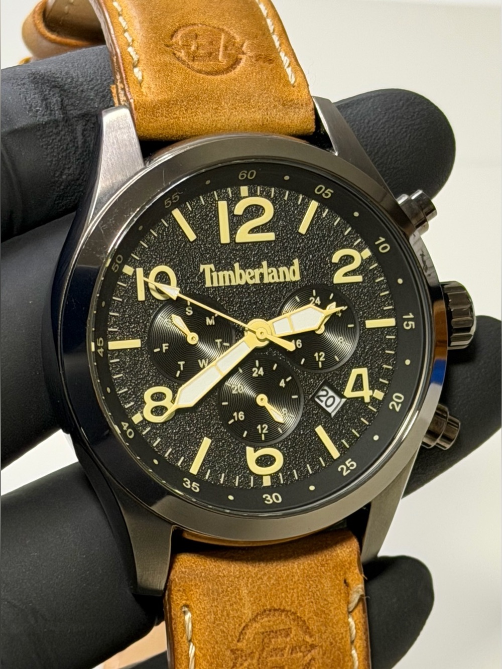 Timberland Ashmont 15249J Calendar Black Dial Stainless Steel 46mm Men’s Watch